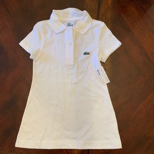 Girls Lacoste dress